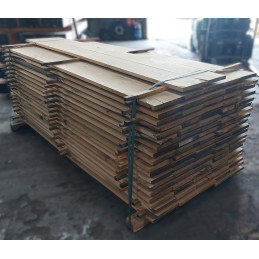 Planche Chêne Rabotée - 22 x 190 mm - Non traitée | Central Bois