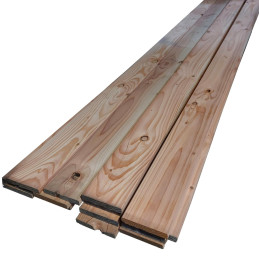 PROMO Lame Terrasse BERTRANGES 22x140 en 2m50 Douglas Lisse Déclassé