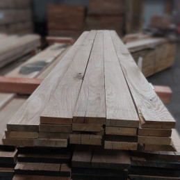 Planche 22x100mm en 2m40 Chêne Raboté Naturel Choix 2/3