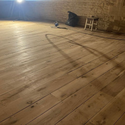 Parquet à l'ancienne.