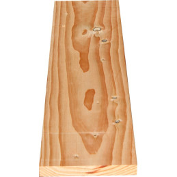 Planche Douglas Raboté Naturel 22x180mm en 4mm | Central Bois